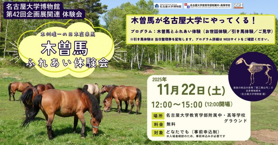 木曽馬ふれあい体験会